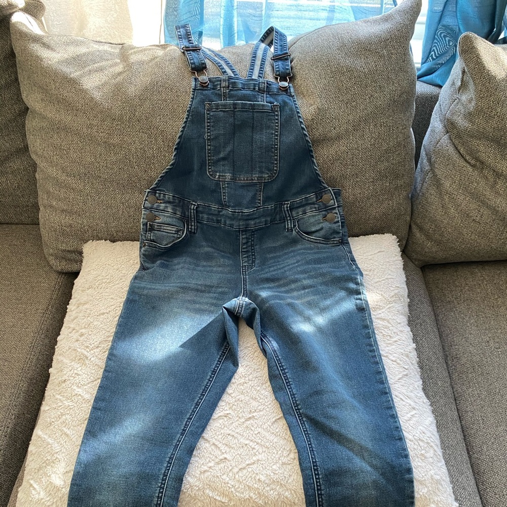 Girls jean overalls